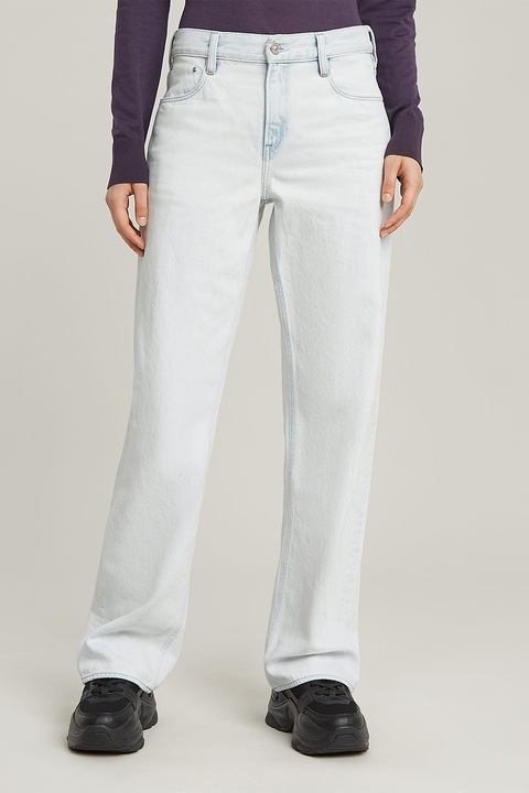 G-STAR, Blugi relaxed-fit Judee, Alb/Albastru pal