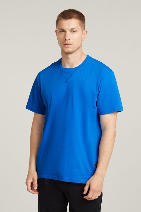G-STAR, Тениска Nifous от органичен памук, Кралско Синьо