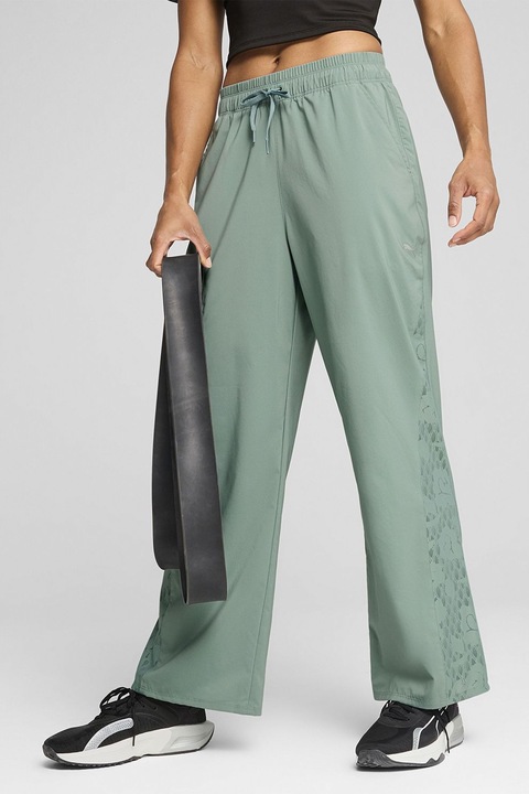 Puma, Egyenes szárú sportos szabadidőnadrág, Hamuszürke