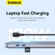 Baseus Pudding USB-C-USB-C kábel, ng