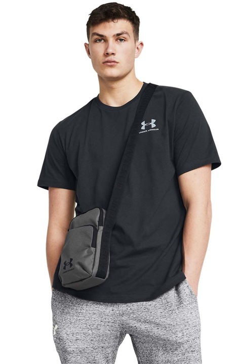 Under Armour, Унисекс чанта през рамо Loudon Lite - 4 л, Tъмносив