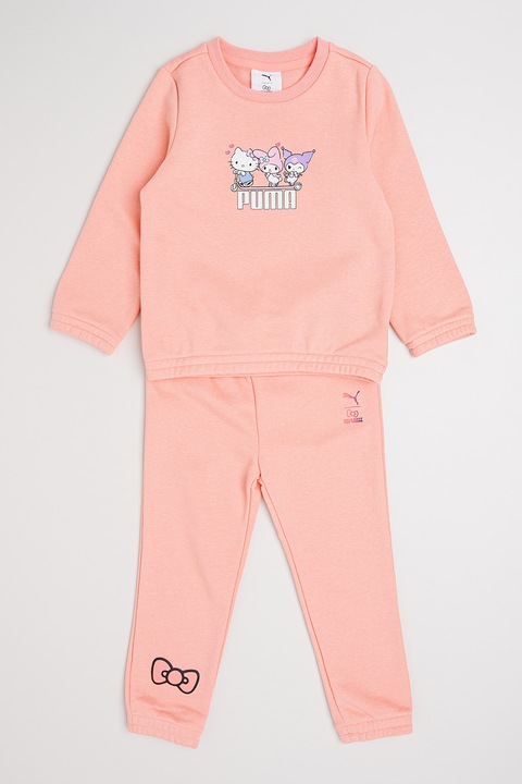 Спортен екип Puma за момичета, x hello kitty friends minicats, Праскова