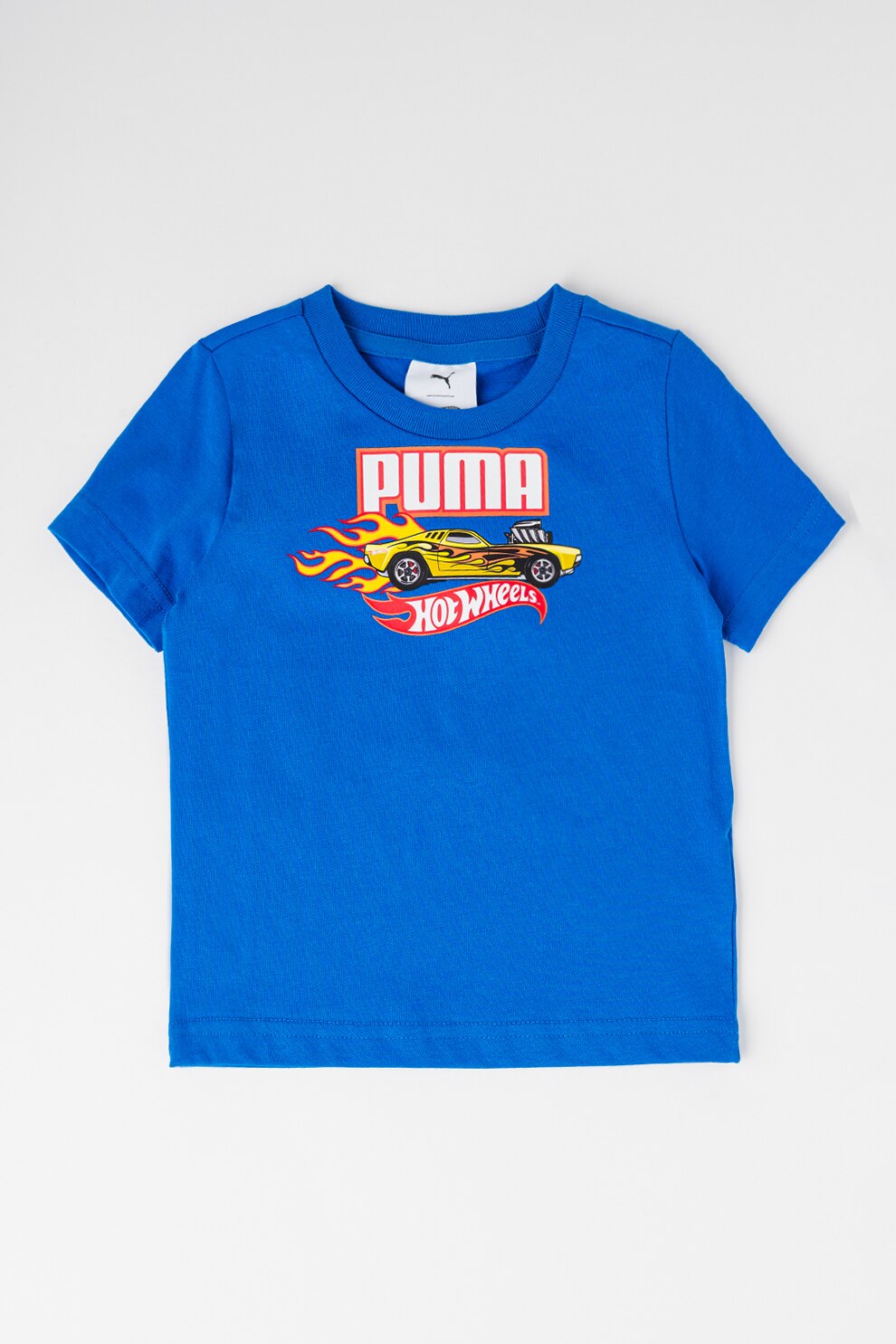 Puma, Tricou cu imprimeu grafic, Albastru royal, 122 CM