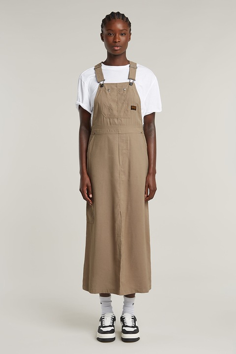 G-STAR, Сукман с джобове и цепка, Бежов