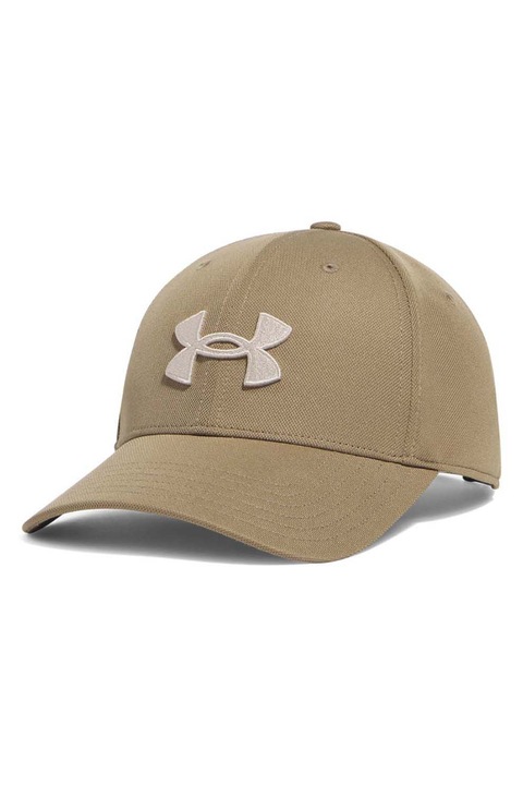 Under Armour, Sapca ajustabila cu logo brodat pentru fitness, Bej