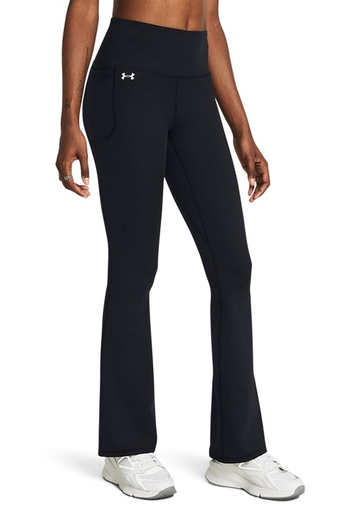 Under Armour, Motion bővülő szárú sportnadrág, Koptatott fekete