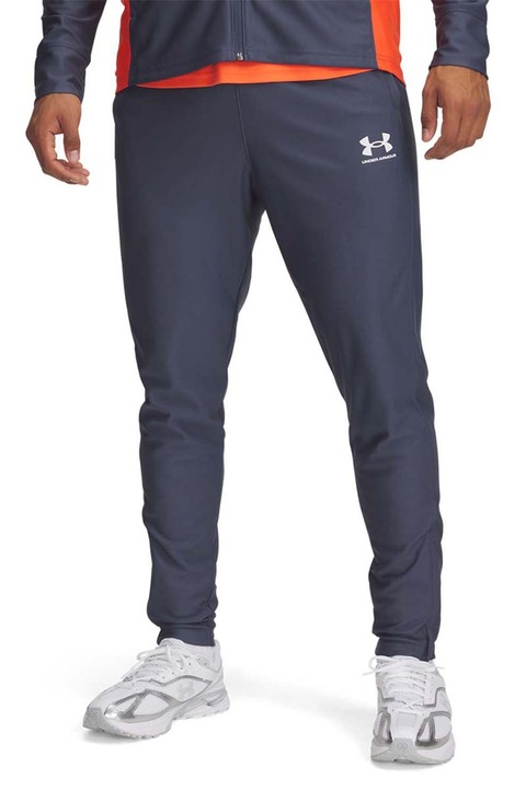 Under Armour, Trening cu logo pentru fotbal Challenger, Albastru petrol, S