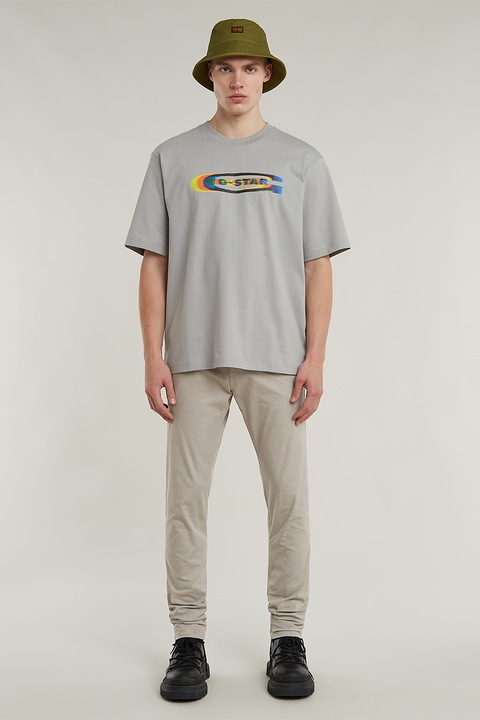 G-STAR, Слим панталон чино, Сиво-кафяв