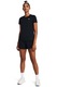 Under Armour, Tricou cu decolteu la baza gatului pentru fitness Classic, Negru