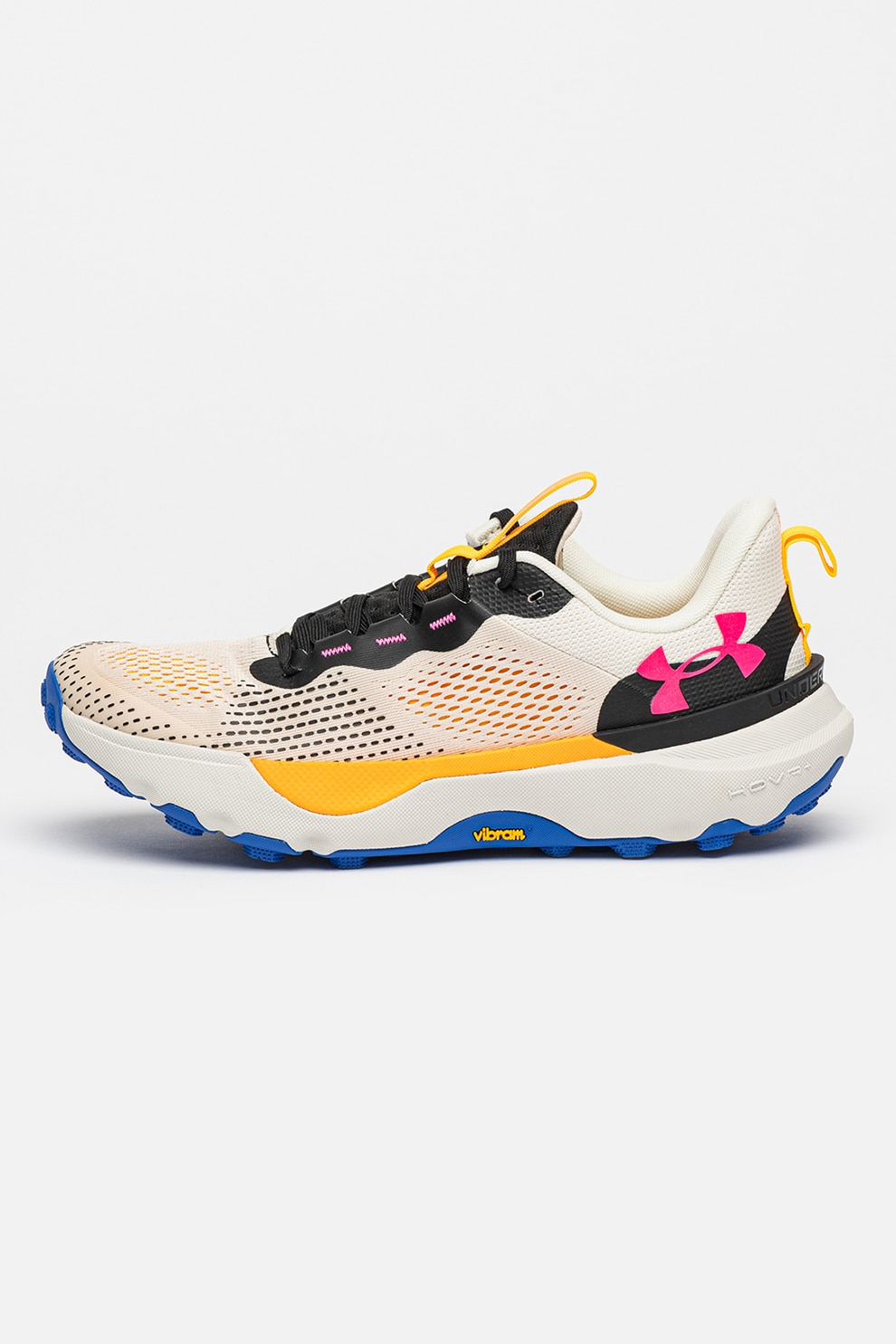 Under Armour, Infinite Pro, Pantofi pentru alergare pe teren accidentat, Gri deschis, Multicolor, 8.5
