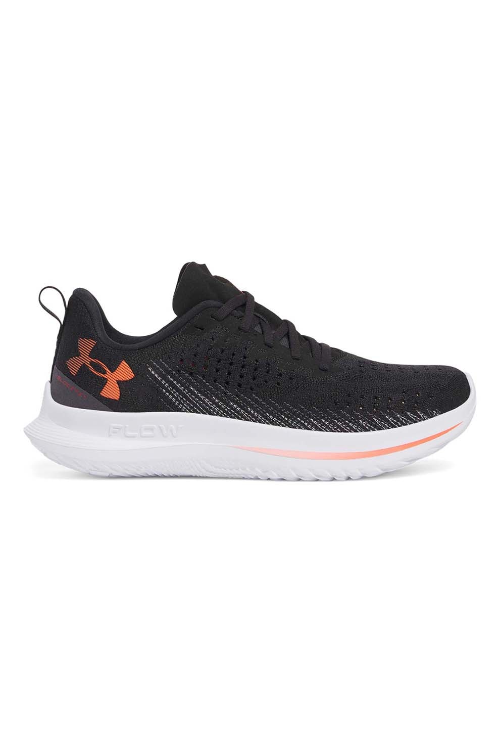 Under Armour, Pantofi pentru alergare Velociti 4, Negru, Portocaliu, 9