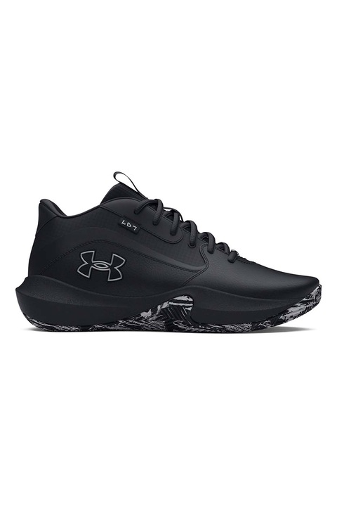 Under Armour, Pantofi pentru baschet Lockdown 7, Negru