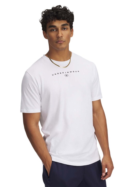 Under Armour, Stacked logós póló, Fehér