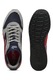 Puma, Pantofi sport St Miller de piele intoarsa si plasa, Rosu, Gri inchis, Bleumarin, 8.5