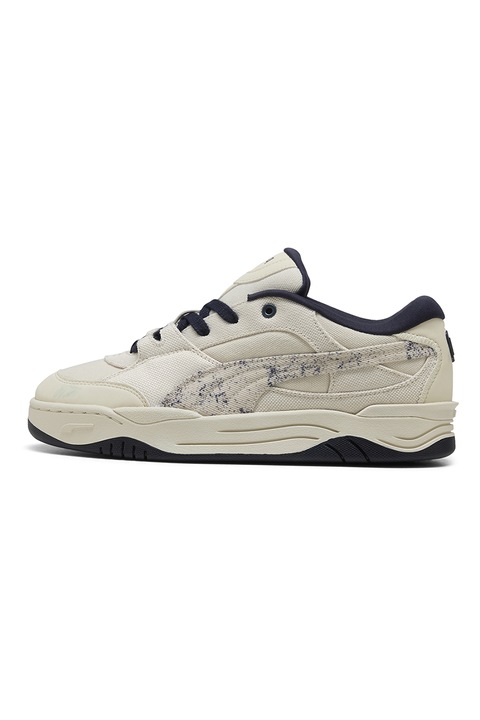 Puma, Pantofi sport unisex cu aspect masiv, Alb fildes, 44