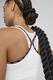 Puma, Top slim-fit pentru fitness STRONG, Alb, XS