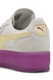 Puma, Pantofi sport cu garnituri din piele intoarsa Palermo, Galben/Grej