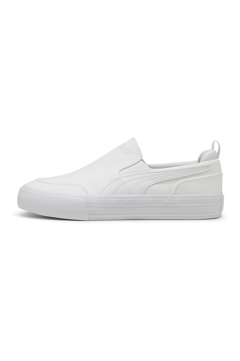 Puma, Pantofi sport slip-on unisex Vulc, Alb