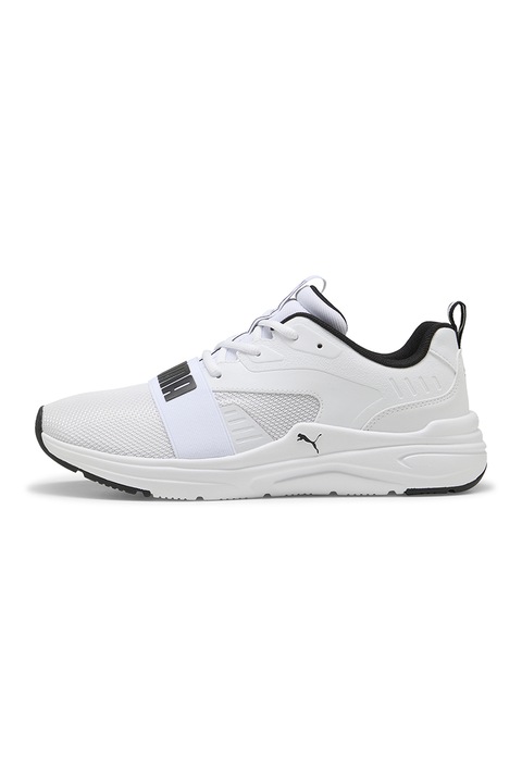 Puma, Pantofi sport low-cut unisex Wired 2, Alb