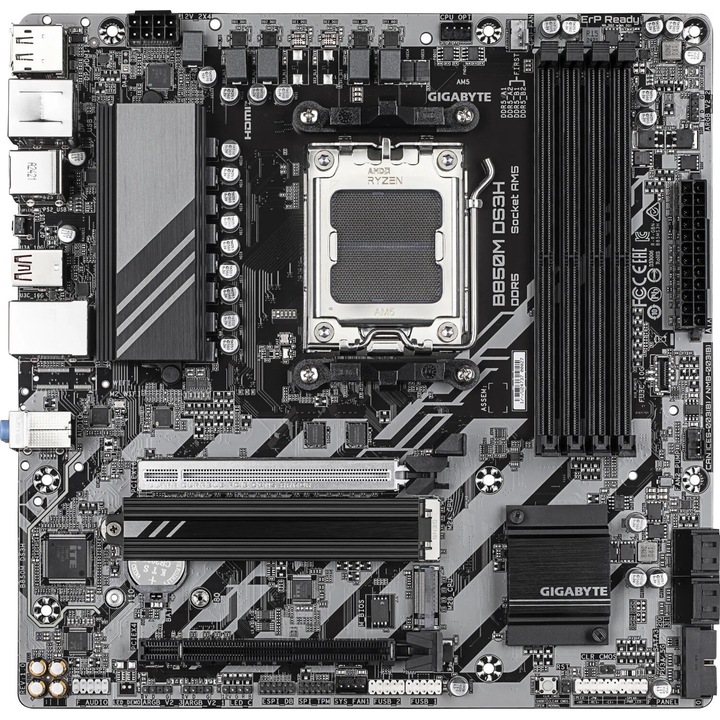 Дънна платка GIGABYTE B850M DS3H socket AM5