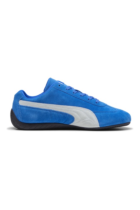 Puma, Speedcat OG uniszex nyersbőr sneaker, Fehér, Királykék, 9.5