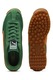 Puma, Pantofi sport Easy Rider Vintage cu garnituri de piele intoarsa, Verde padure, Portocaliu mandarina, 6.5