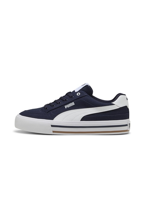 Puma, Classic Vulcanised uniszex cipő, Fehér/Tengerészkék