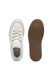 Puma, Pantofi sport Park Lifestyle cu detalii de piele intoarsa, Alb, Bej deschis, 10