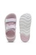 Puma, Sandale cu velcro Evolve, Alb, Roz, 33 EU