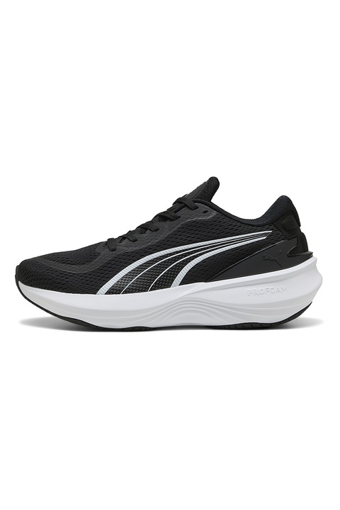 Puma, Fűzős futócipő, Fekete/Fehér