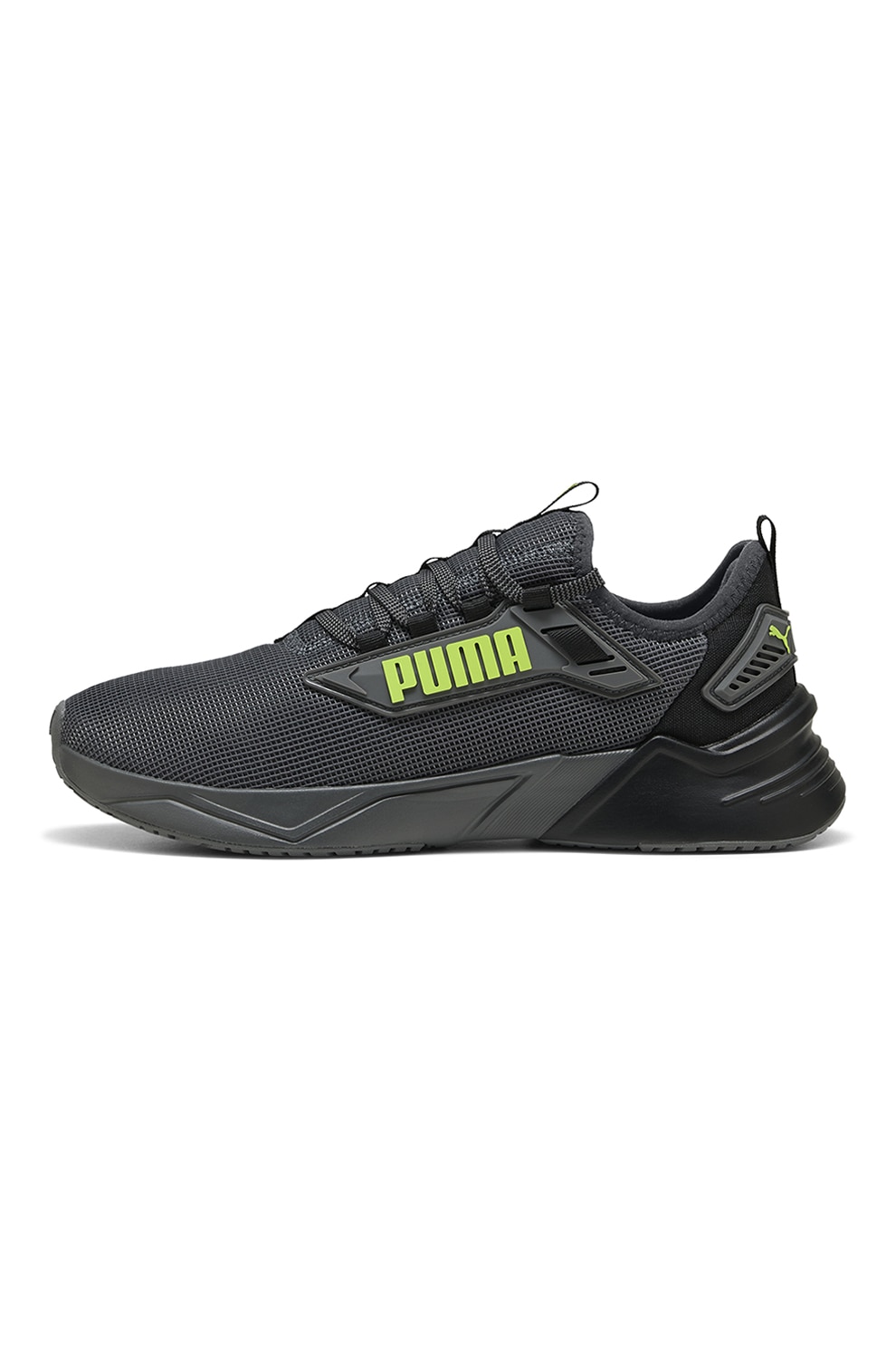 Puma, Ghete de fotbal ONE 19.1 Mx SG, Verde electric/Negru, 9