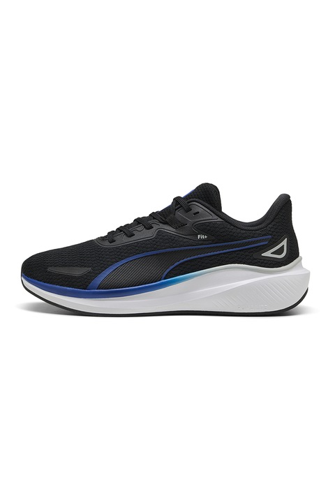 Puma, Textil futócipő, Fekete/Királykék/Fehér