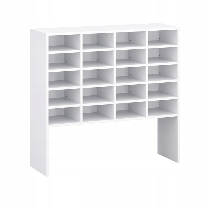 Target Home cipős szekrény, fehér, 104x33x99,9 cm, 20 pár, állítható polcok