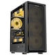 Carcasa PC PRO GAMING VISION BLACK, Middle Tower, M-ATX, Fara Sursa, 4X RGB FAN