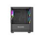 Carcasa PC PRO GAMING ARROW BLACK, Mini Tower, M-ATX, Fara Sursa, 4X RGB FAN