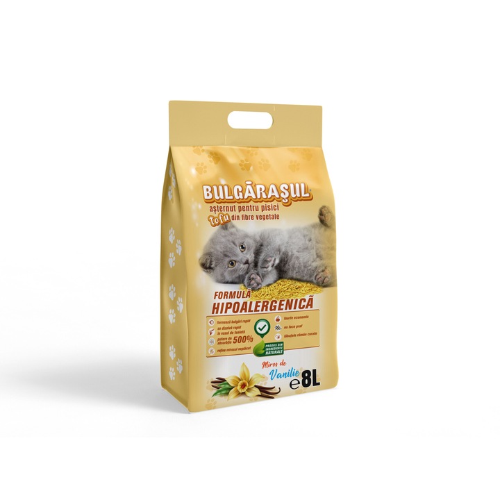 Almot macskáknak, TOFU XTREME, vanília ízű, 8L