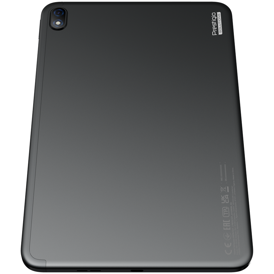 Tableta Prestigio Virtuoso PSTA101, Procesor Unisoc Tiger T618 Octa-Core, Ecran IPS LCD 10.36", 6GB RAM, 128GB Flash, 8MP, Wi-Fi, Bluetooth, 4G, Android + Husa Gri