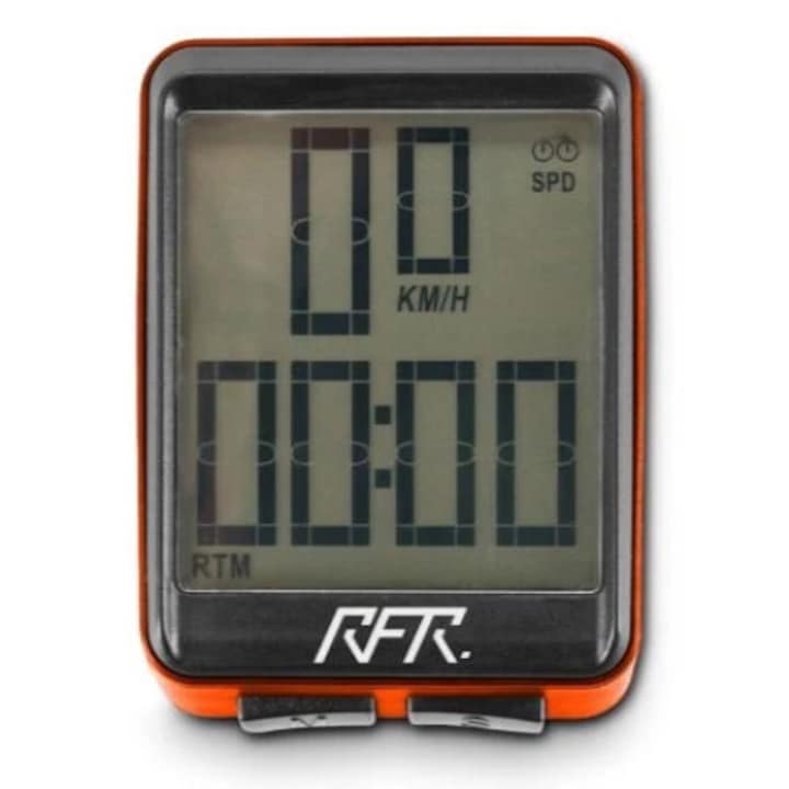 Велокомпютър RFR Cube CMPT, Wireless, 12 функции, Бял