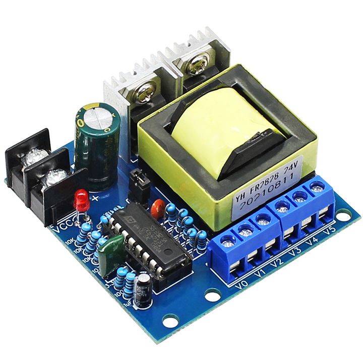 Convertor ridicator de tensiune step up DC-AC de la 24V la 28-220V, 150W