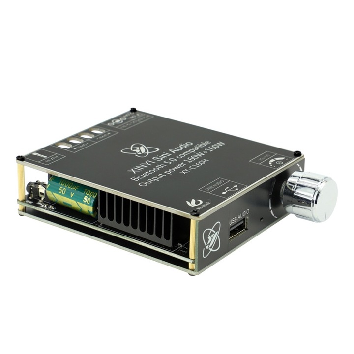 2x160W стерео аудио усилвател, Bluetooth 5.0 с TDA7498, XY-C160H