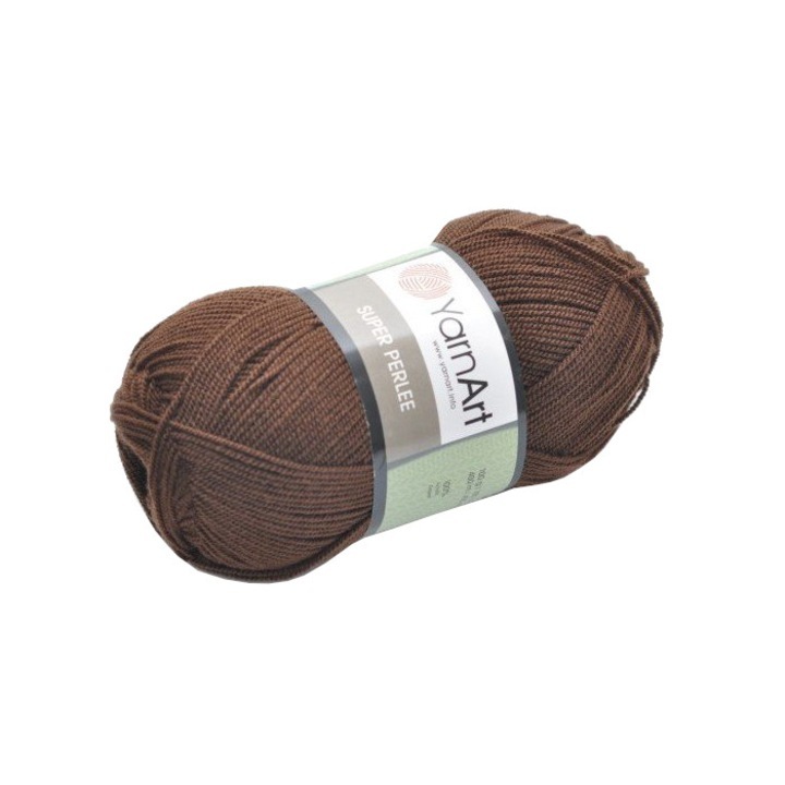 Fir Textil YarnArt Super Perlee 217, Maro, pentru crosetat si tricotat, acril, 400 m