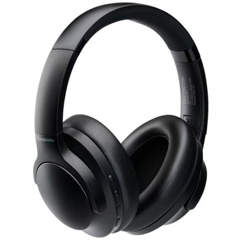 Casti Over-Ear Panasonic RB-HX330BDEK, Wireless, Bluetooth 5.3, ANC, Multipoint, XBS, Autonomie 72 ore, Negru
