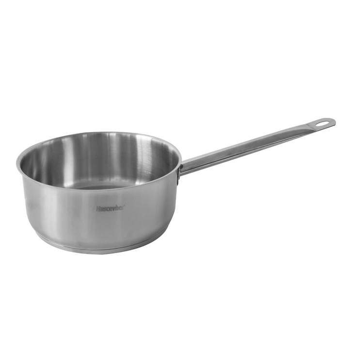 Cratita inox HORECA cu coada 24х10.5см-5l