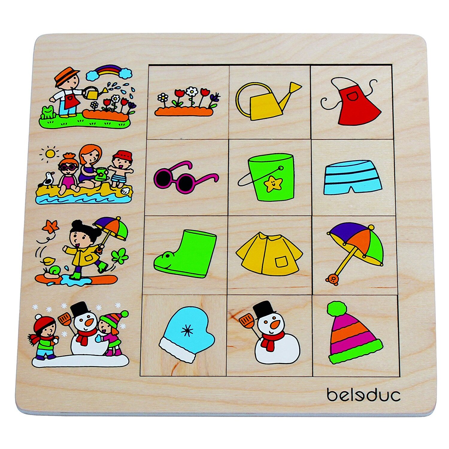 Set de Sortare Beleduc Anotimpuri