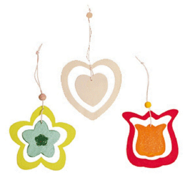 Joc creativ Beleduc Set 3 Pandative de Decorat Primavara