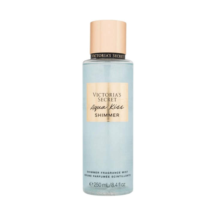 Victoria's Secret Aqua Kiss Shimmer Spray de corp femei 250 ml
