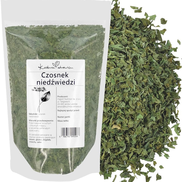 Usturoi de urs - Bucatarie sanatoasa - Condimente aromatice - Fara aditivi - Zip ermetic: (100, grame)