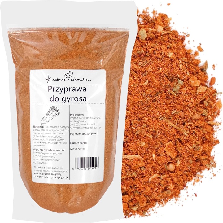 Condiment pentru gyros 500 g pentru carne, grill si preparate aromate