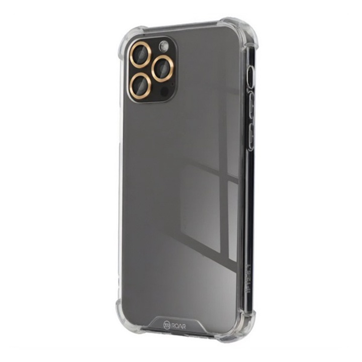 Gigapack szilikon mobiltelefon tok, ütésállóság, légpárnás sarok, átlátszó, kompatibilis: Motorola Moto G15