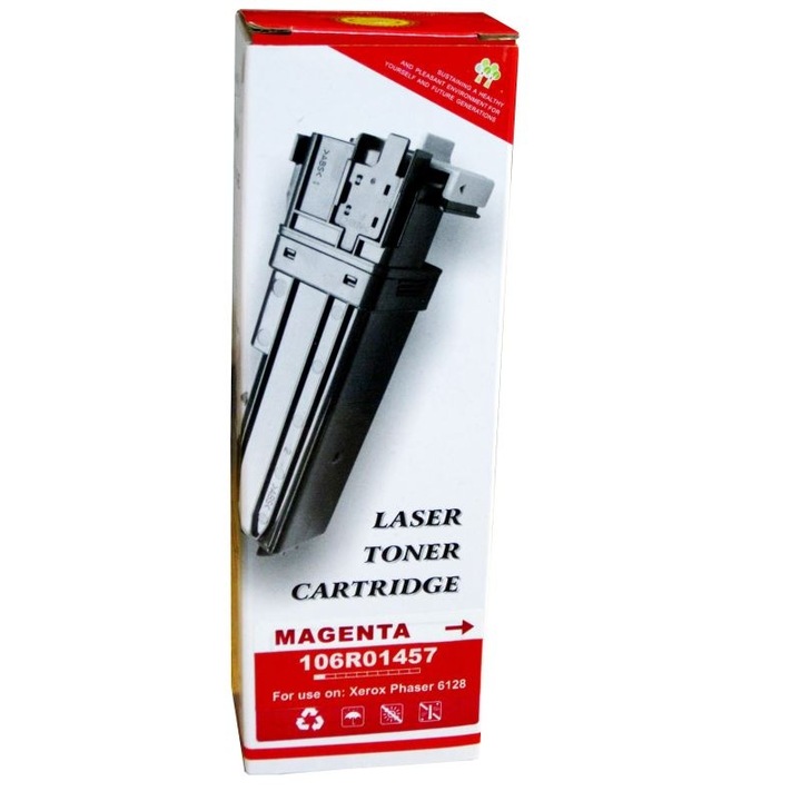 RETECH festékkazetta kompatibilis a Xerox 6128, Magenta